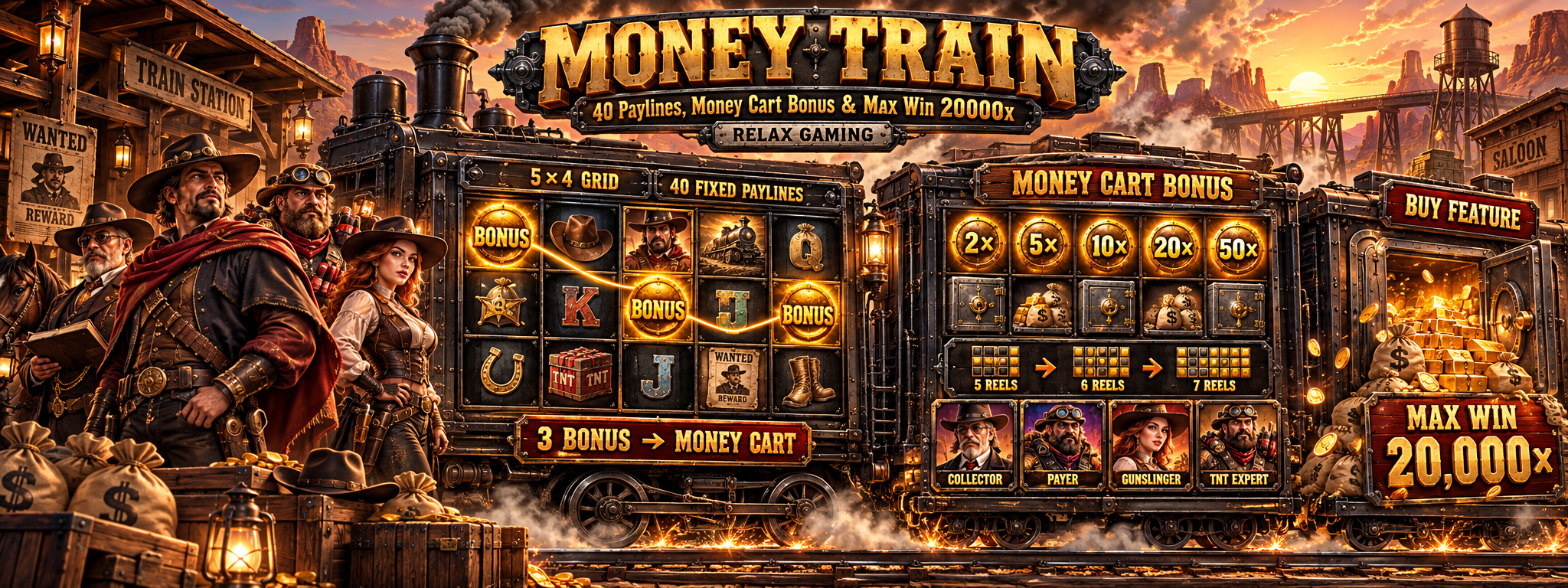 Money Train Relax Gaming